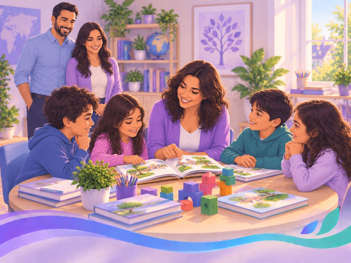 Our language, their future: Arabic school for children